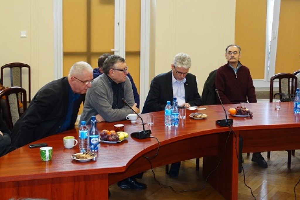 Poseł Andrzej Jaworski w Sztumie.