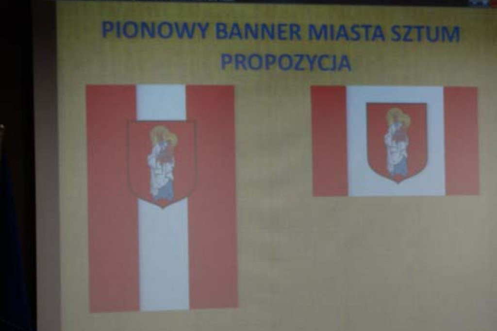 Radni przyjęli uchwałę o ustanowieniu sztandaru.