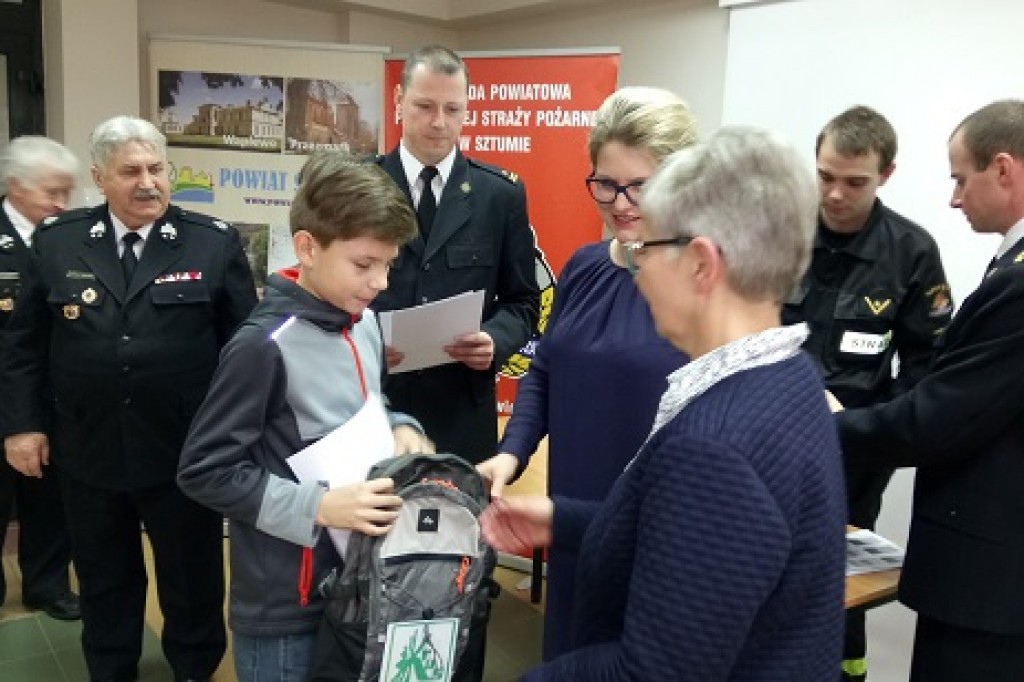 Powiatowe eliminacje do Ogólnopolskiego Turnieju Wiedzy Pożarniczej