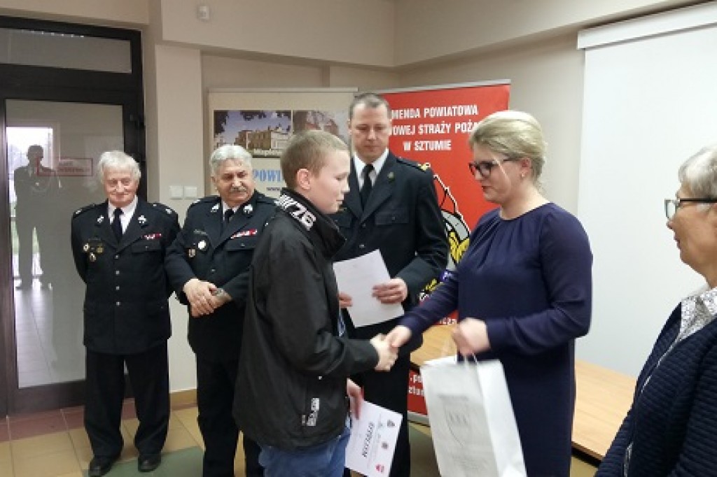 Powiatowe eliminacje do Ogólnopolskiego Turnieju Wiedzy Pożarniczej