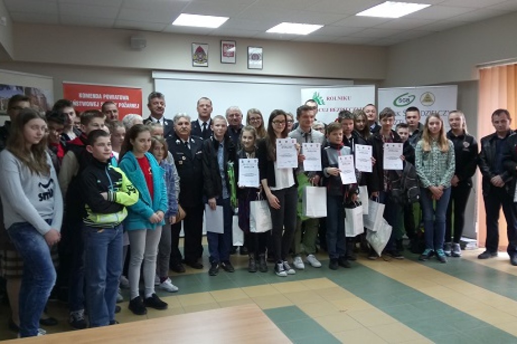 Powiatowe eliminacje do Ogólnopolskiego Turnieju Wiedzy Pożarniczej