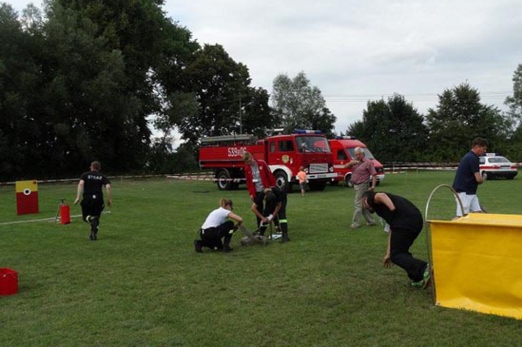 I Spartakiada Sportowo-Pożarnicza w Postolinie