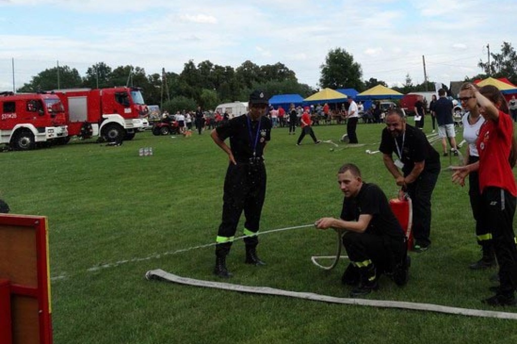I Spartakiada Sportowo-Pożarnicza w Postolinie