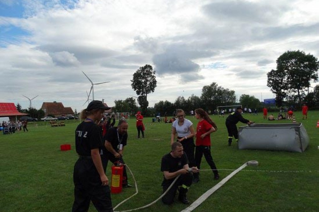 I Spartakiada Sportowo-Pożarnicza w Postolinie