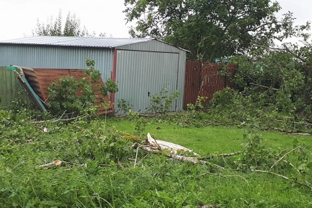 Usuwanie skutków nawałnicy