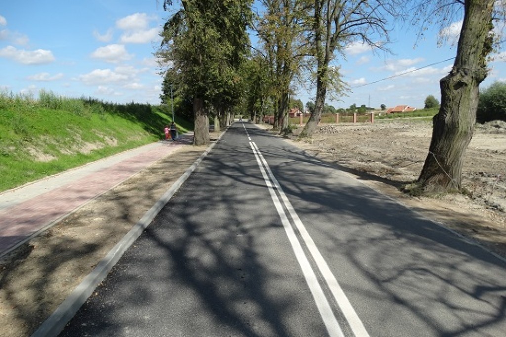 Otwarto wyremontowany odcinek drogi