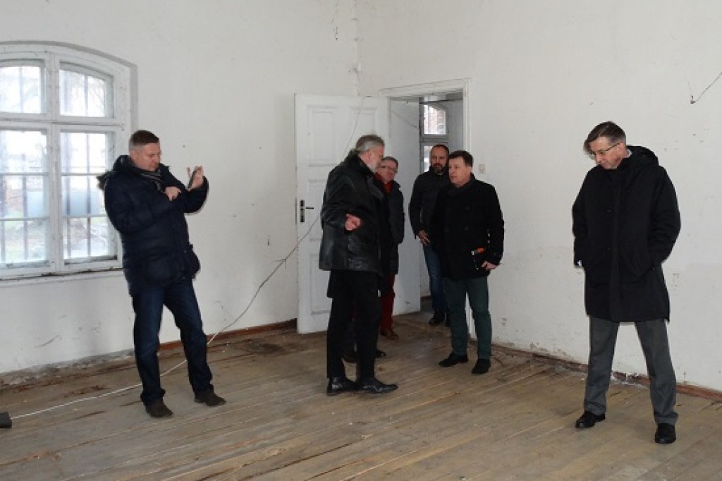 Wizja lokalna sztumskiego zamku