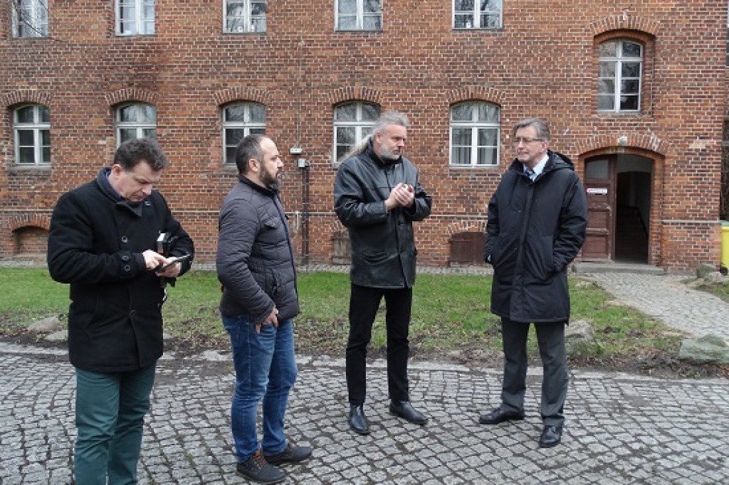 Wizja lokalna sztumskiego zamku