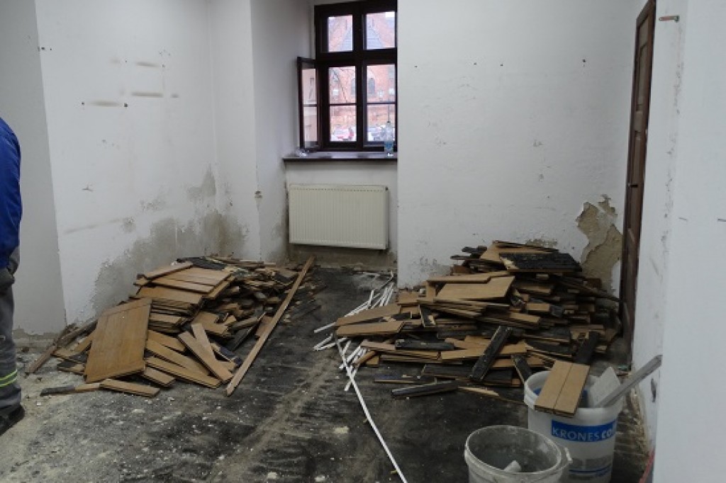 Wizja lokalna sztumskiego zamku