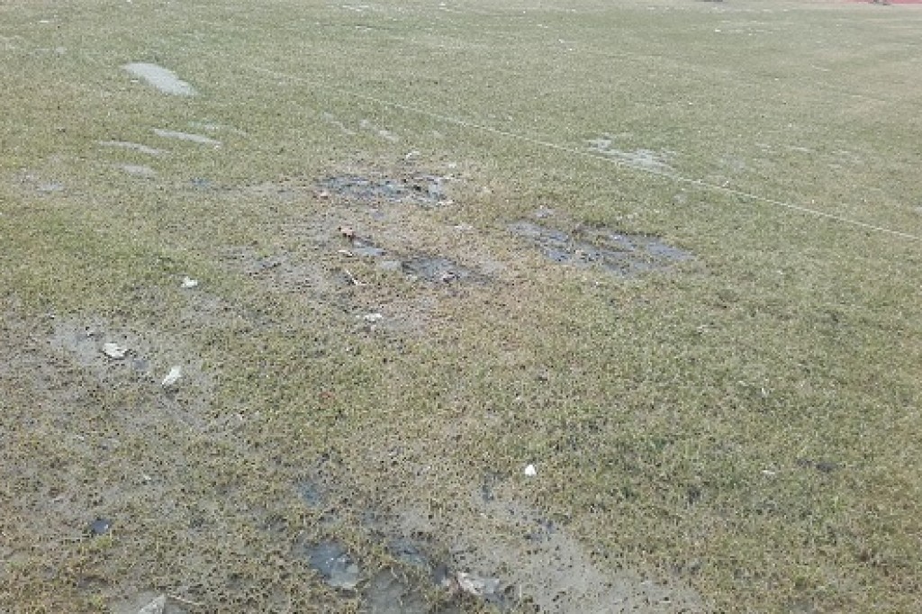 Nowy stadion z wadą