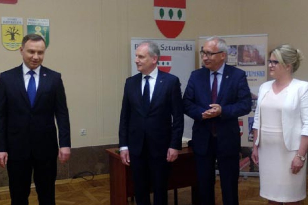 Prezydent RP z wizytą w Sztumie
