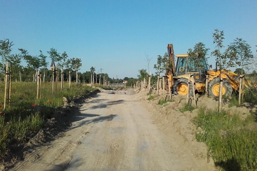 Kolejny etap budowy sztumskiego bulwaru