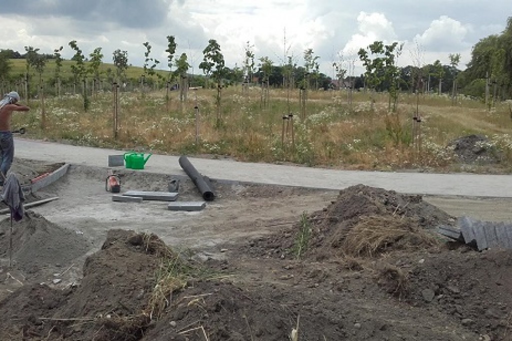 Kolejny etap budowy sztumskiego bulwaru