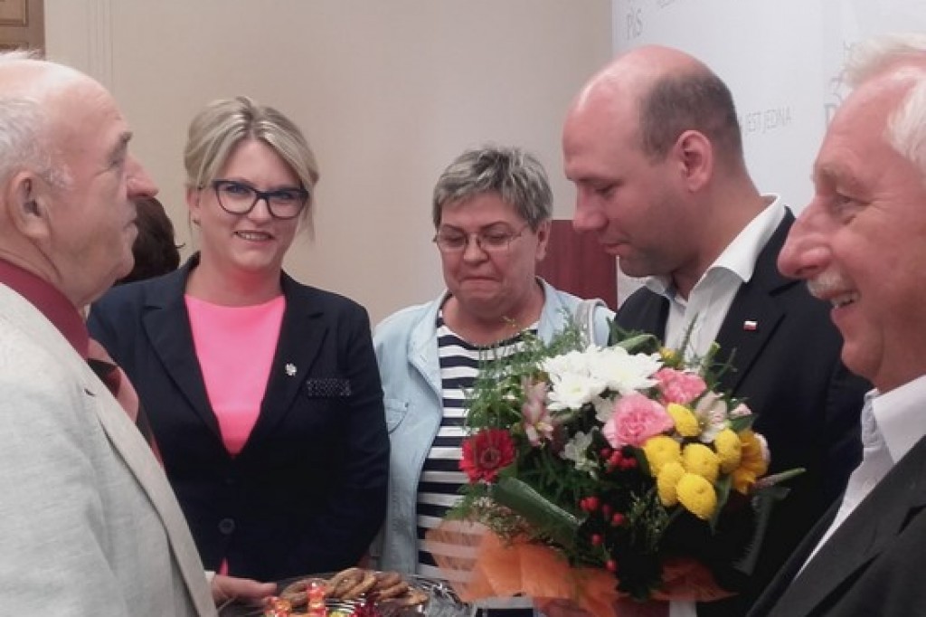 Wiceminister spotkał się z mieszkańcami Sztumu