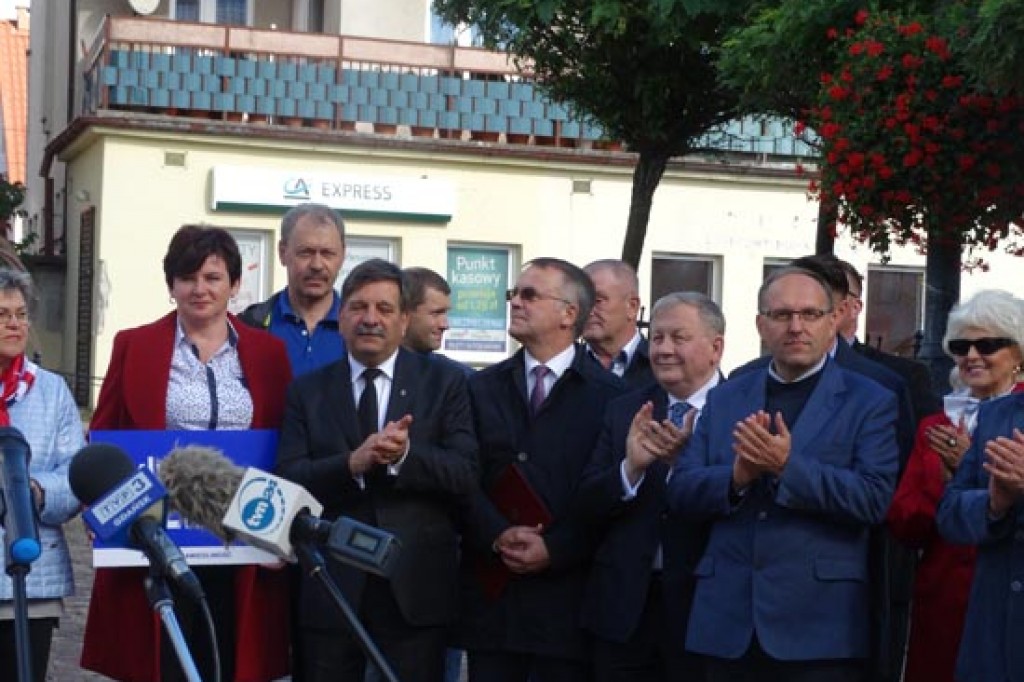 Przedstawiono kandydaturę Sylwii Celmer na burmistrza Sztumu