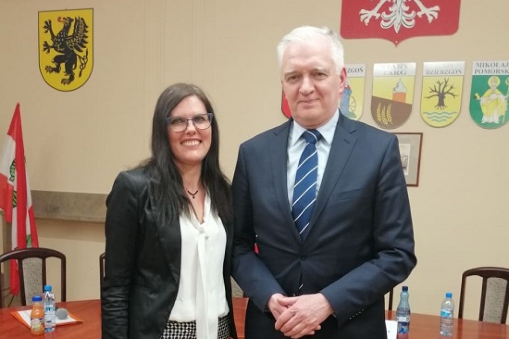 Wicepremier Jarosław Gowin z wizytą w Sztumie