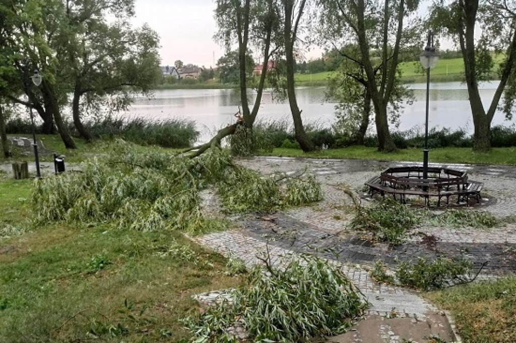 Trwa usuwanie skutków nawałnicy