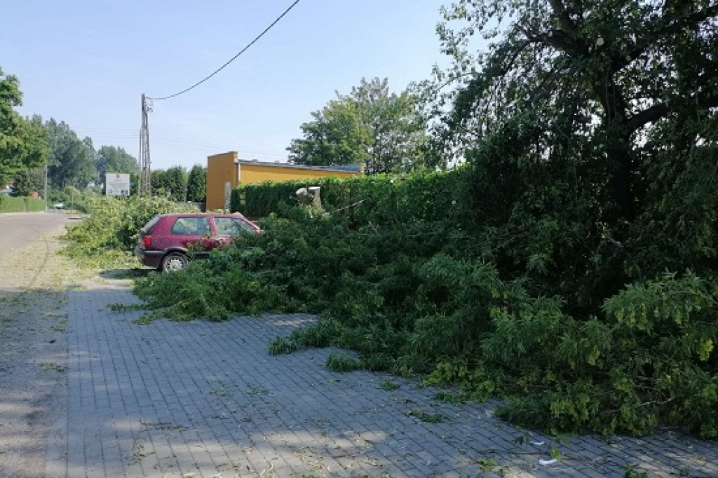 Trwa usuwanie skutków nawałnicy