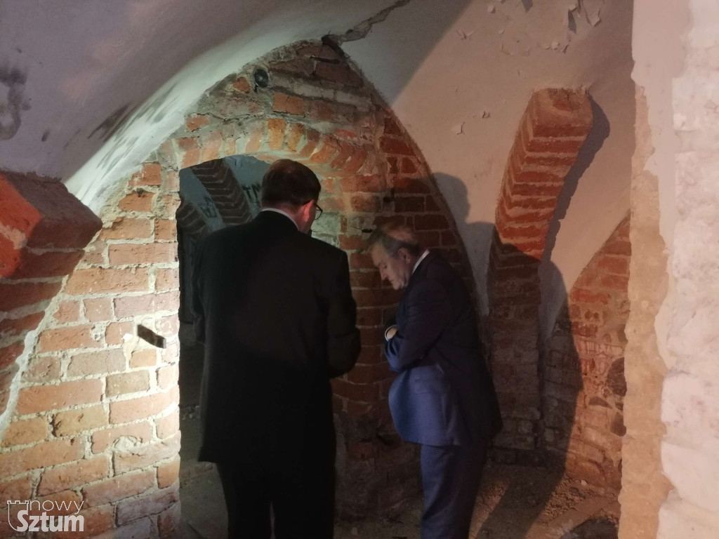 Minister Kultury i Dziedzictwa Narodowego odwiedził sztumski zamek