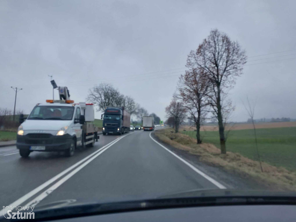 Awaria rogatek na DK55