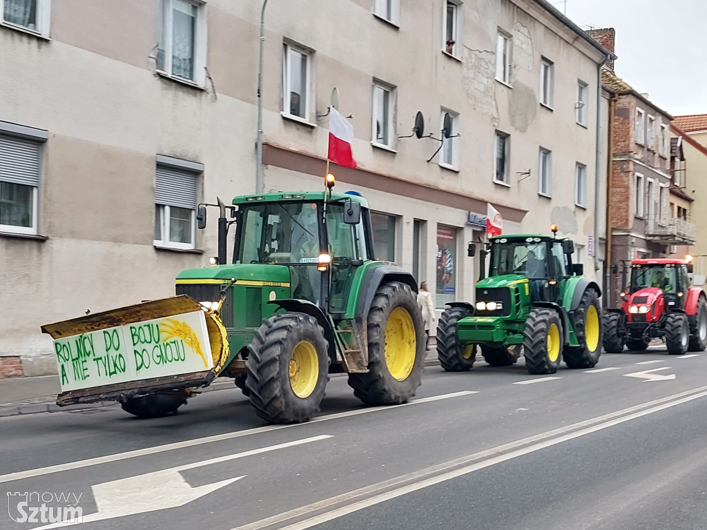 Sztum. Ogólnopolski protest wciąż ignorowanych rolników