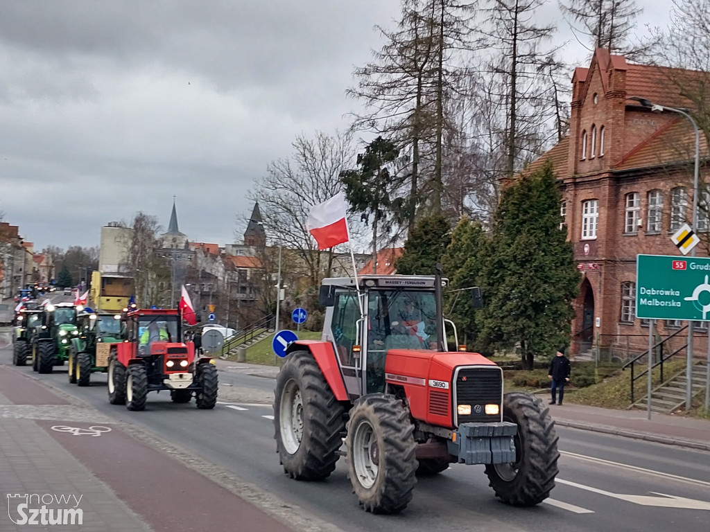 Sztum. Ogólnopolski protest wciąż ignorowanych rolników