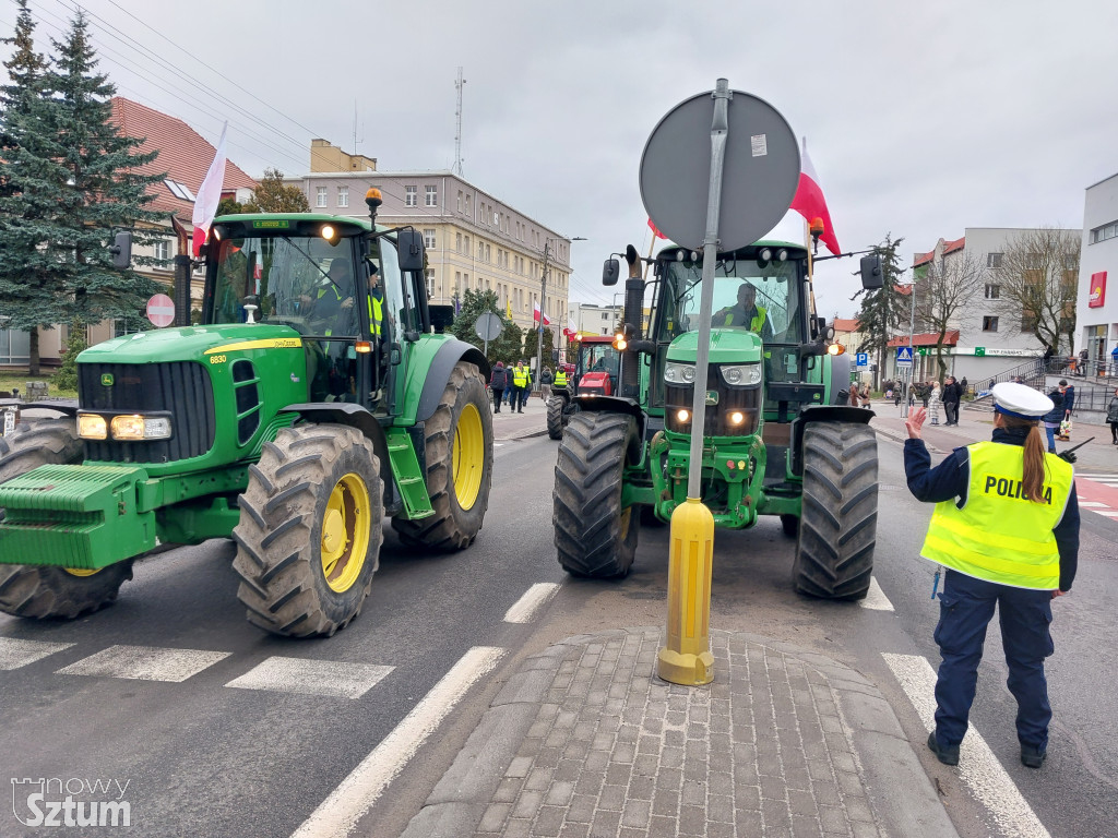 Sztum. Ogólnopolski protest wciąż ignorowanych rolników