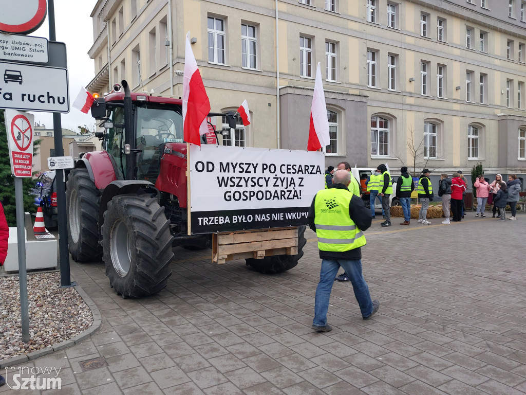 Sztum. Ogólnopolski protest wciąż ignorowanych rolników