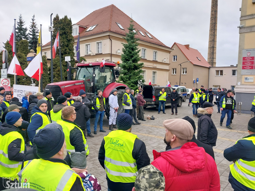 Sztum. Ogólnopolski protest wciąż ignorowanych rolników