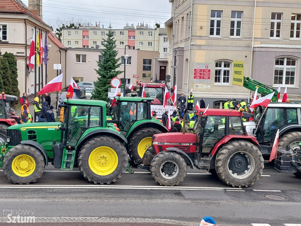 Sztum. Ogólnopolski protest wciąż ignorowanych rolników