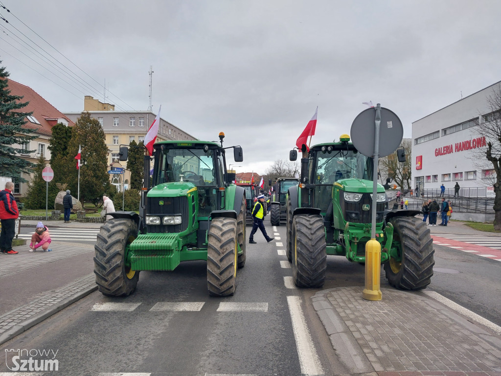Sztum. Ogólnopolski protest wciąż ignorowanych rolników