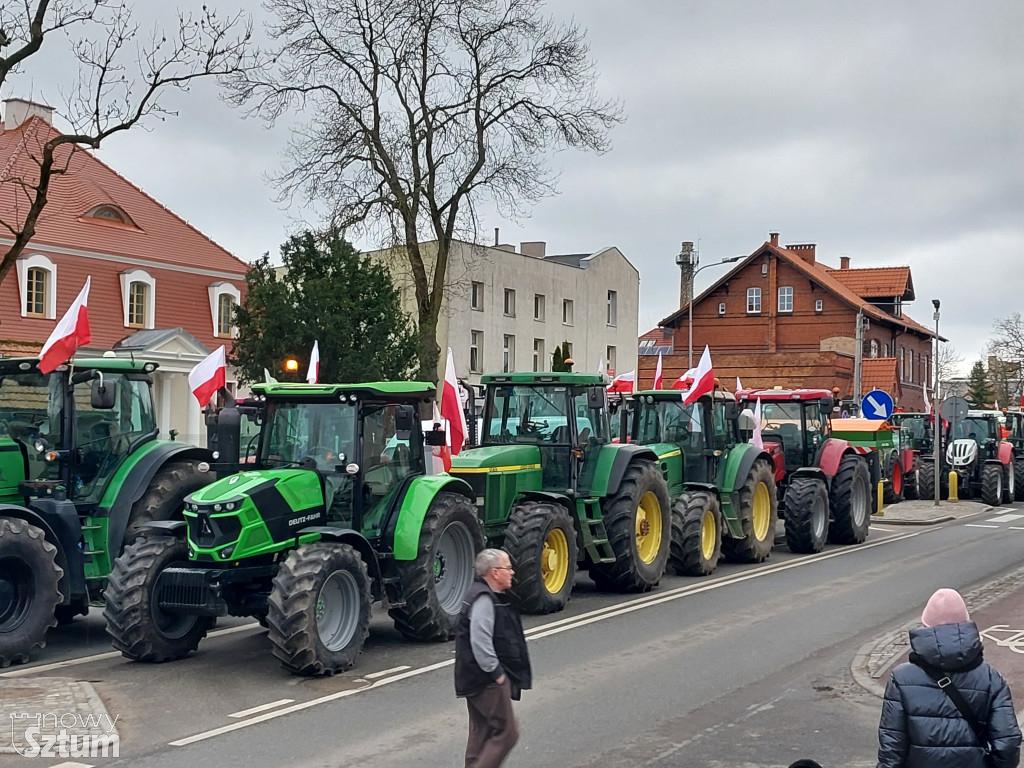 Sztum. Ogólnopolski protest wciąż ignorowanych rolników