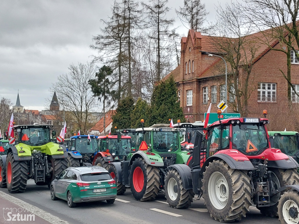 Sztum. Ogólnopolski protest wciąż ignorowanych rolników