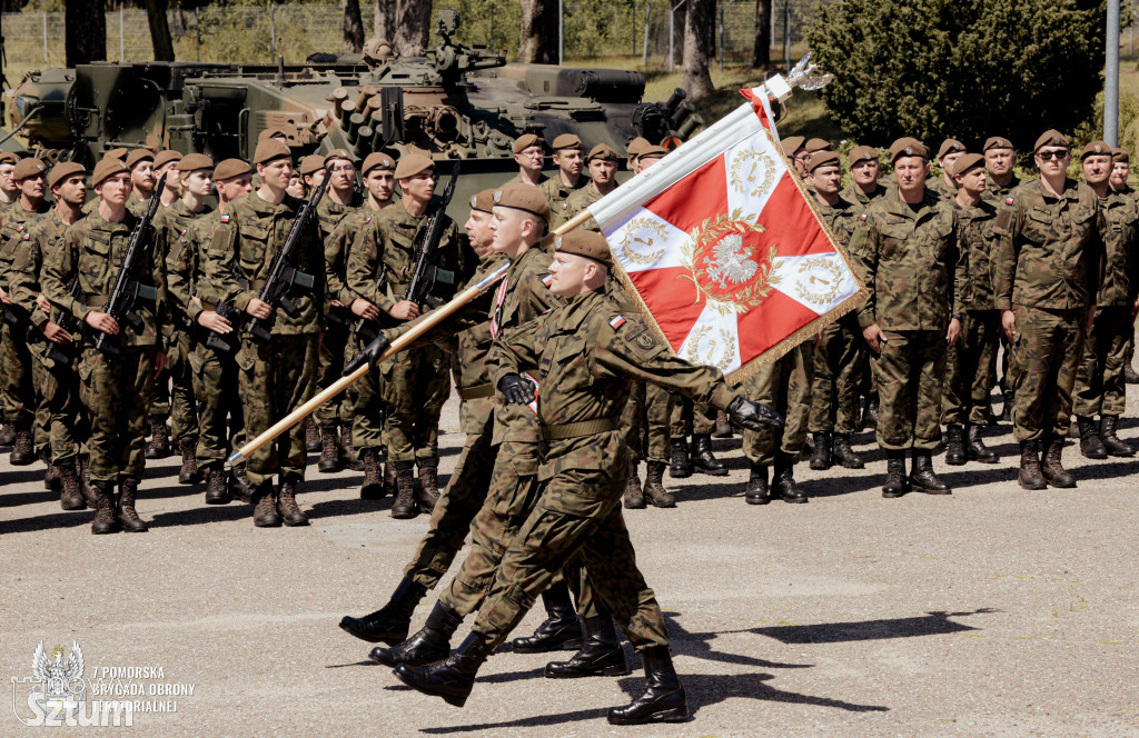 Nowi żołnierze 7BOT złożyli przysięgę wojskową