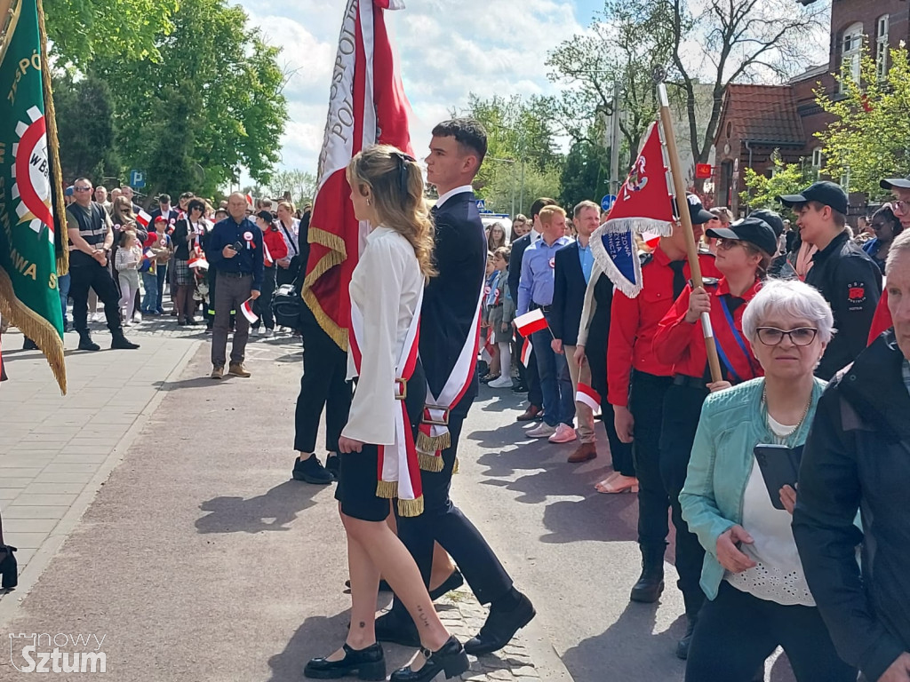 Sztum. Obchody 234 rocznicy uchwalenia Konstytucji 3 Maja