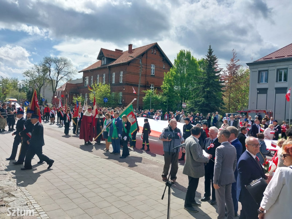 Sztum. Obchody 234 rocznicy uchwalenia Konstytucji 3 Maja