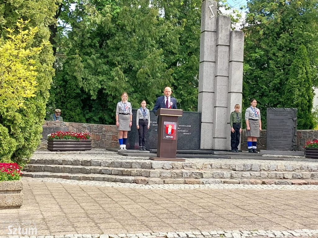 Sztum. Obchody 234 rocznicy uchwalenia Konstytucji 3 Maja