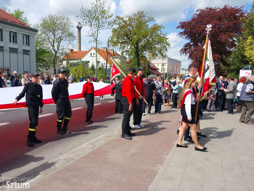 Sztum. Obchody 234 rocznicy uchwalenia Konstytucji 3 Maja