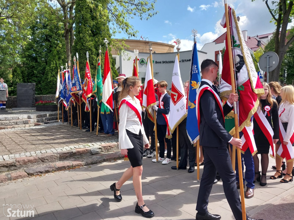 Sztum. Obchody 234 rocznicy uchwalenia Konstytucji 3 Maja