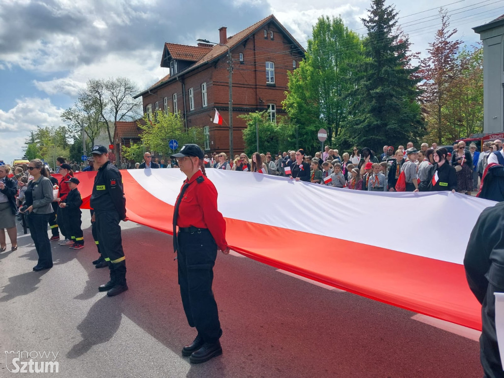 Sztum. Obchody 234 rocznicy uchwalenia Konstytucji 3 Maja