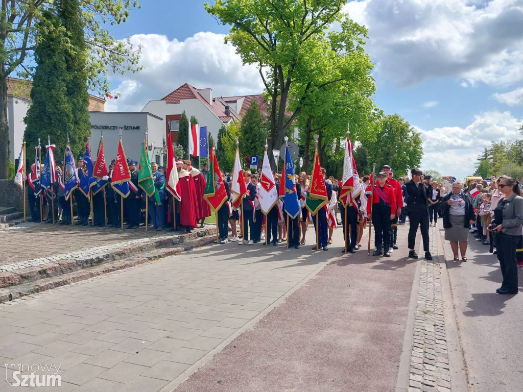 Sztum. Obchody 234 rocznicy uchwalenia Konstytucji 3 Maja