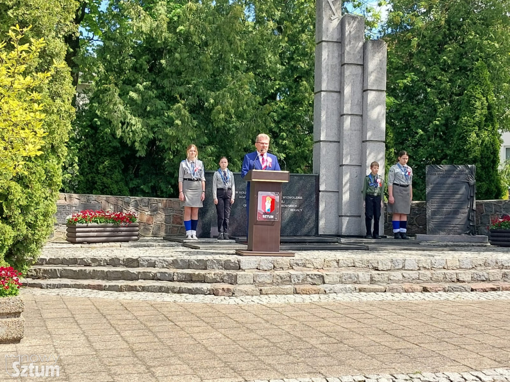 Sztum. Obchody 234 rocznicy uchwalenia Konstytucji 3 Maja