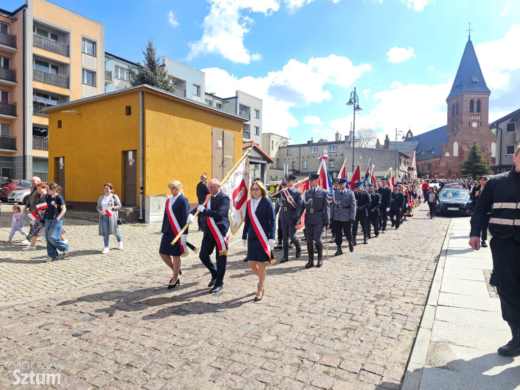 Sztum. Obchody 234 rocznicy uchwalenia Konstytucji 3 Maja
