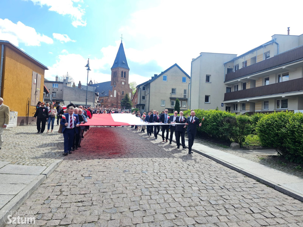 Sztum. Obchody 234 rocznicy uchwalenia Konstytucji 3 Maja