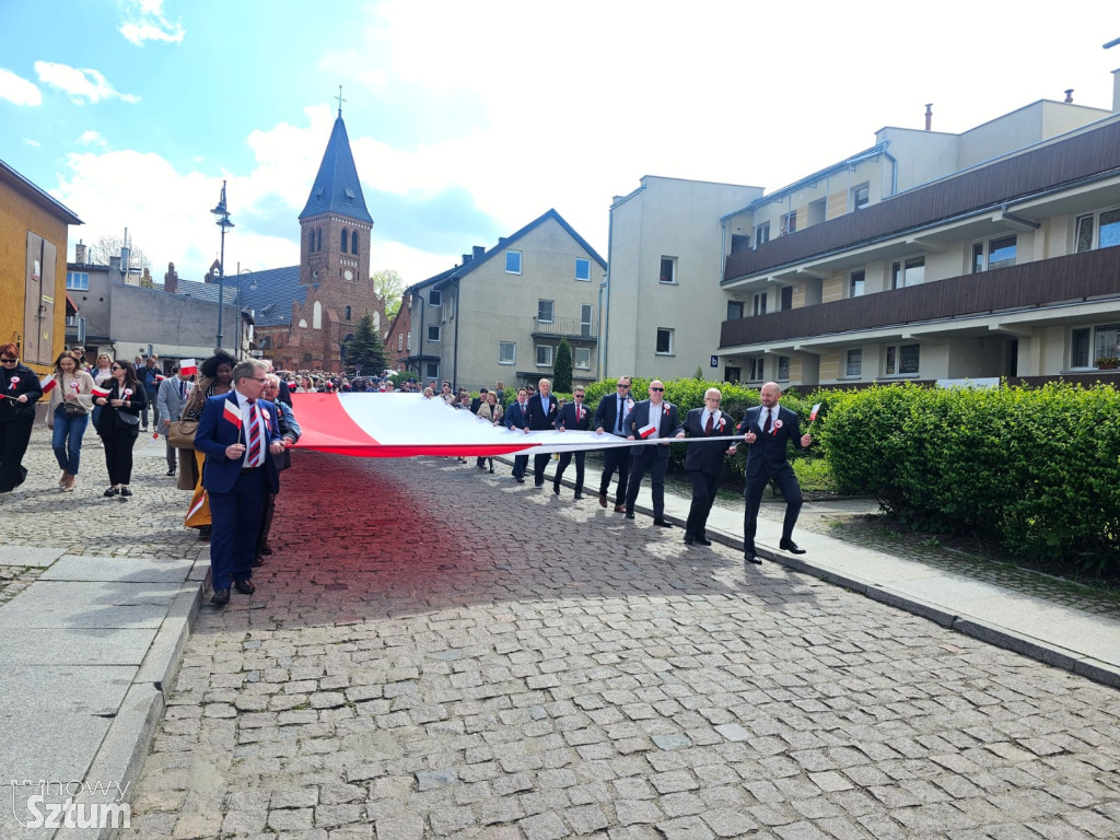 Sztum. Obchody 234 rocznicy uchwalenia Konstytucji 3 Maja