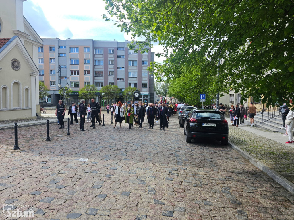 Sztum. Obchody 234 rocznicy uchwalenia Konstytucji 3 Maja