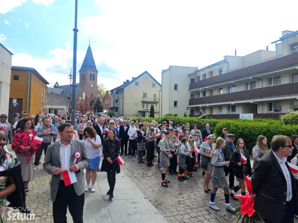 Sztum. Obchody 234 rocznicy uchwalenia Konstytucji 3 Maja