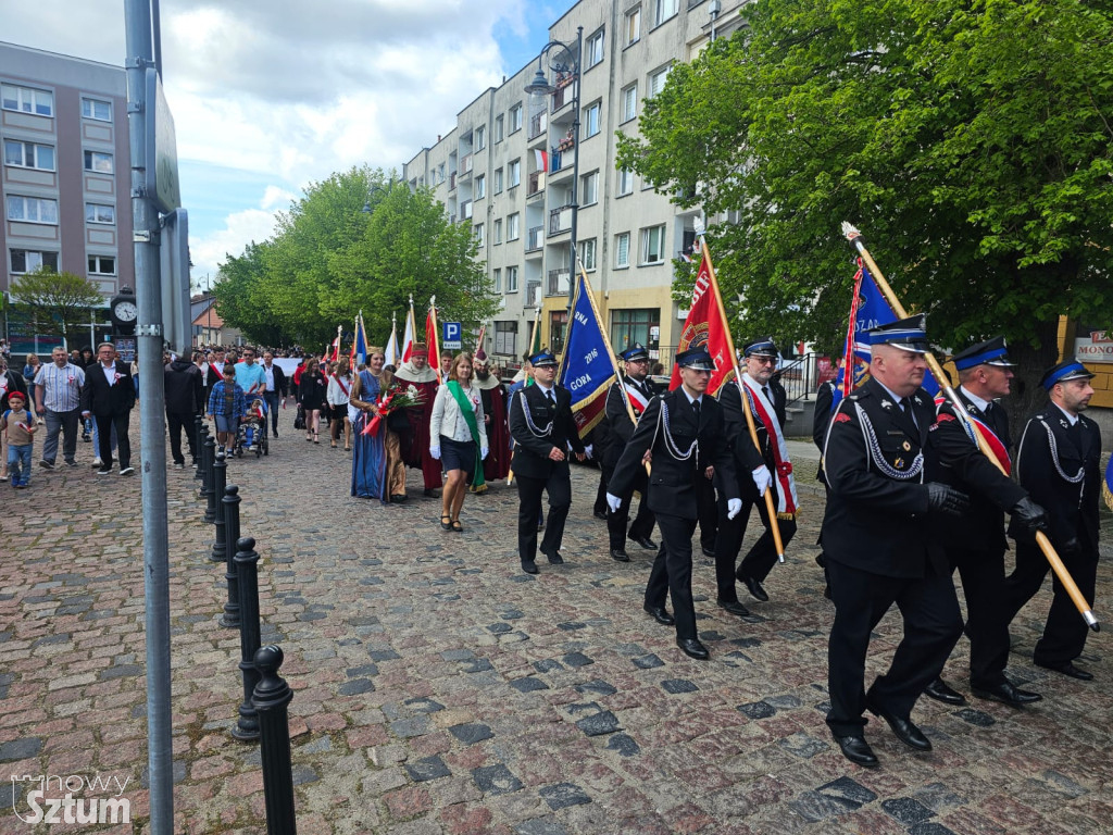 Sztum. Obchody 234 rocznicy uchwalenia Konstytucji 3 Maja