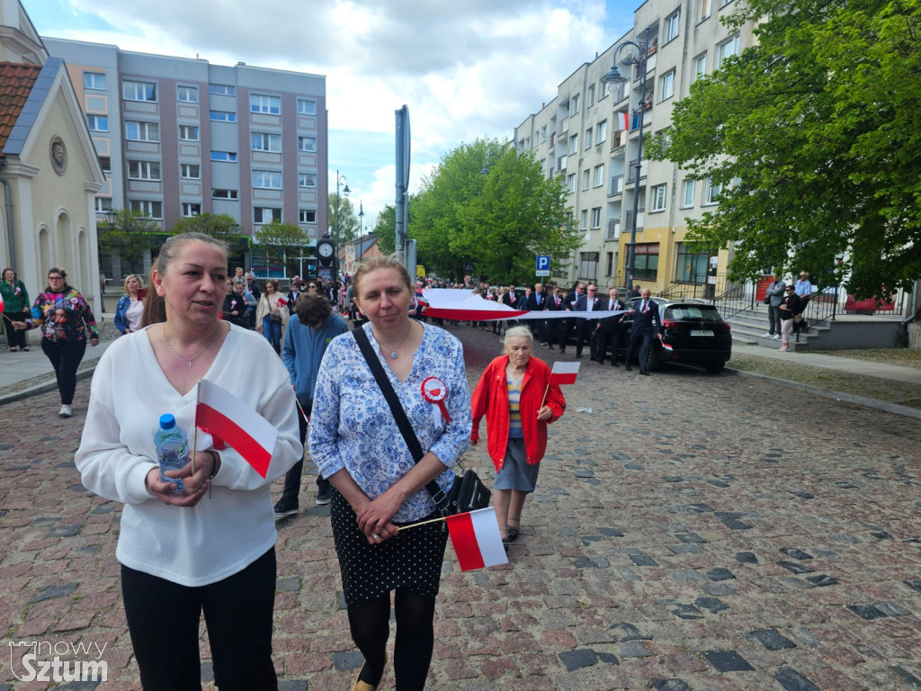 Sztum. Obchody 234 rocznicy uchwalenia Konstytucji 3 Maja