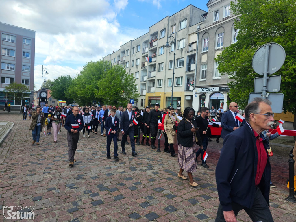 Sztum. Obchody 234 rocznicy uchwalenia Konstytucji 3 Maja